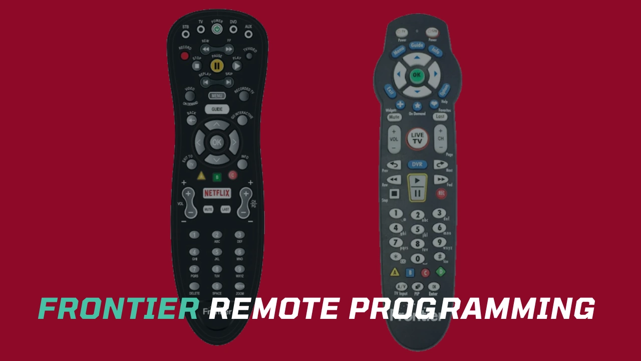 How to program frontier remote control