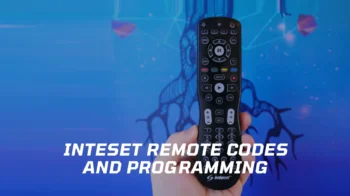 inteset remote codes and programming